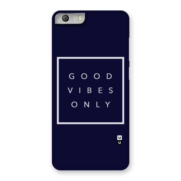 Blue White Vibes Back Case for Micromax Canvas Knight 2