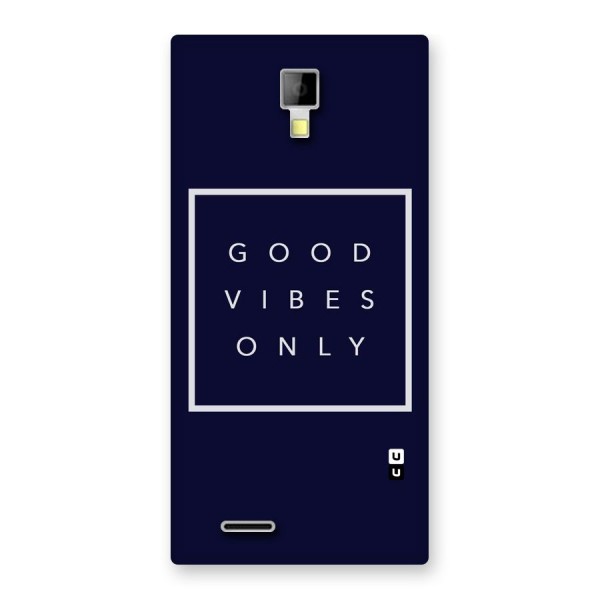 Blue White Vibes Back Case for Micromax Canvas Xpress A99