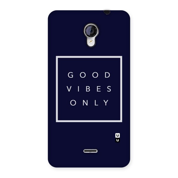 Blue White Vibes Back Case for Micromax Unite 2 A106
