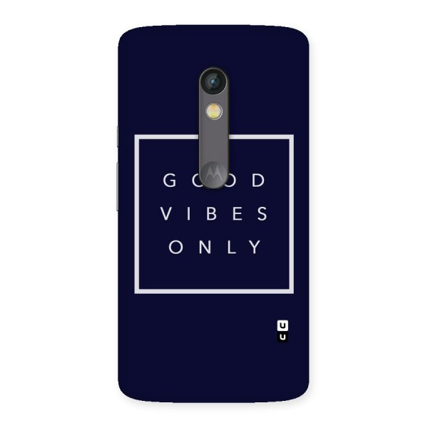 Blue White Vibes Back Case for Moto X Play