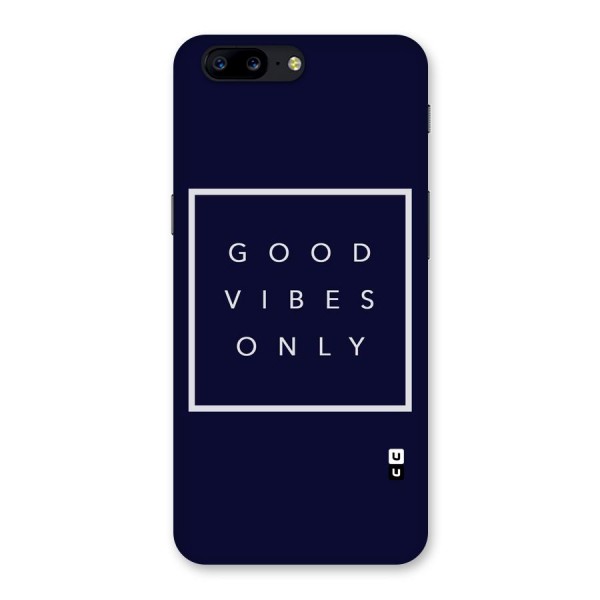 Blue White Vibes Back Case for OnePlus 5