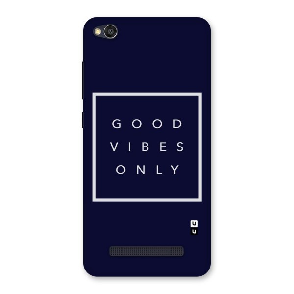 Blue White Vibes Back Case for Redmi 4A