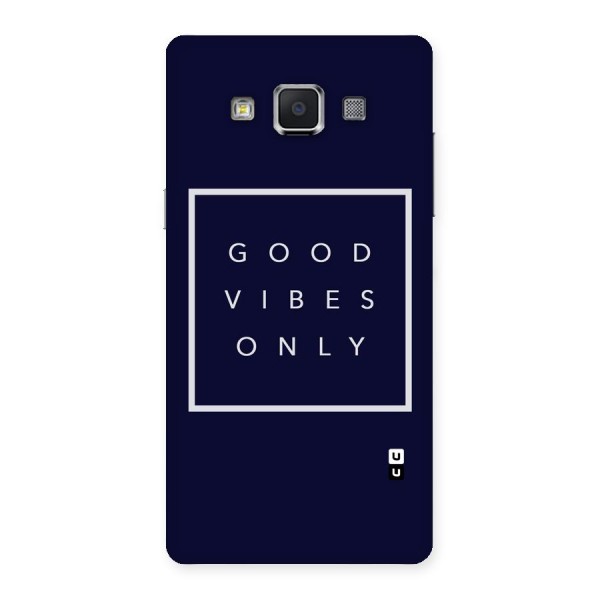 Blue White Vibes Back Case for Samsung Galaxy A5