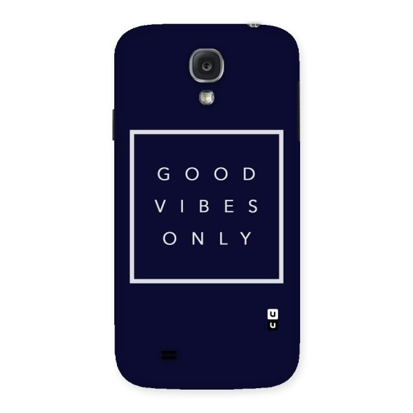 Blue White Vibes Back Case for Samsung Galaxy S4