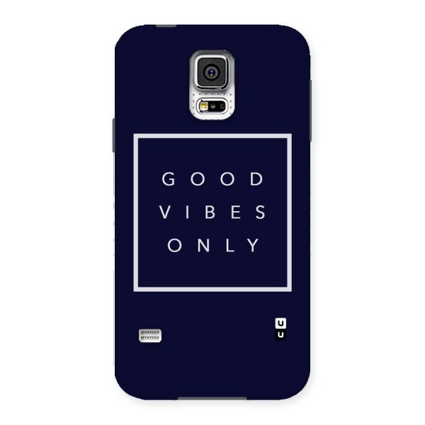 Blue White Vibes Back Case for Samsung Galaxy S5