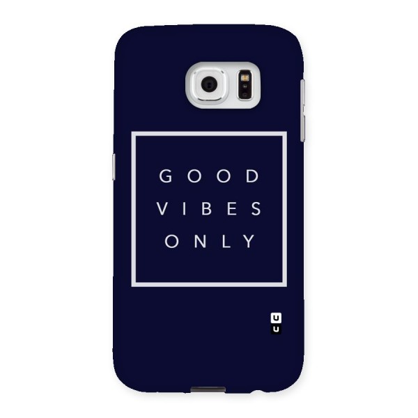 Blue White Vibes Back Case for Samsung Galaxy S6