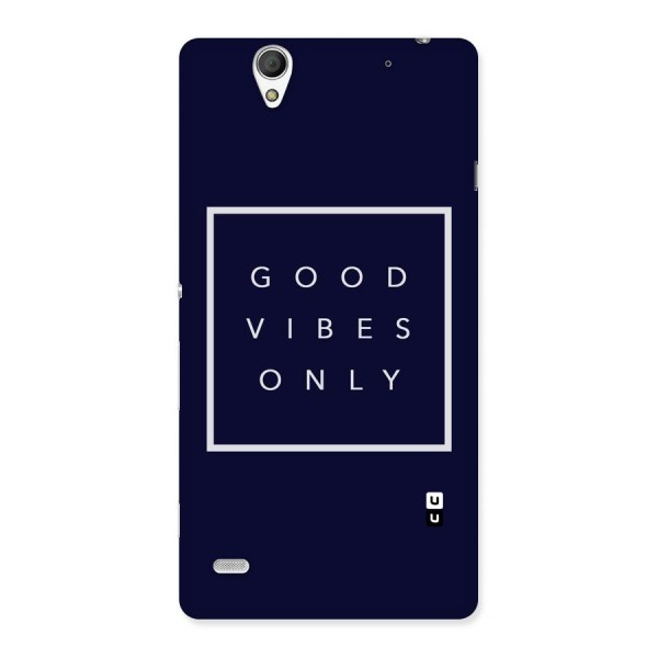 Blue White Vibes Back Case for Sony Xperia C4