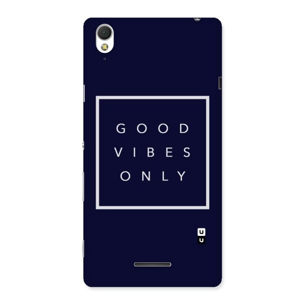 Blue White Vibes Back Case for Sony Xperia T3