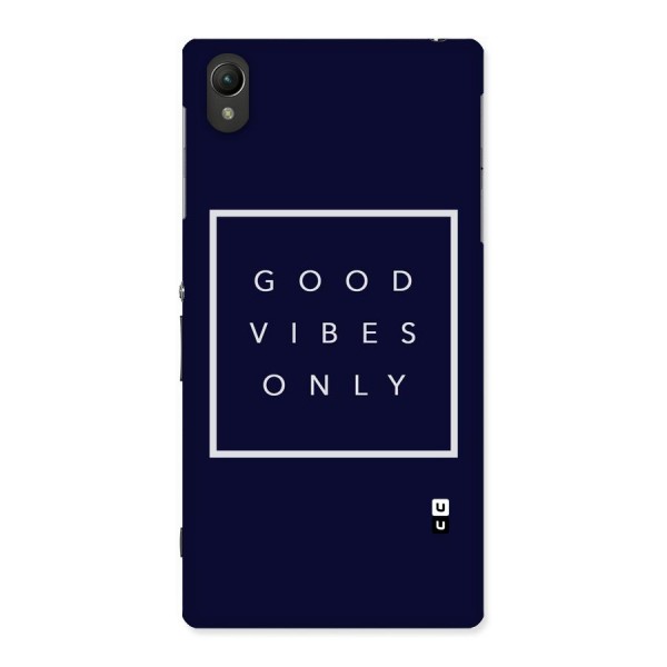 Blue White Vibes Back Case for Sony Xperia Z1