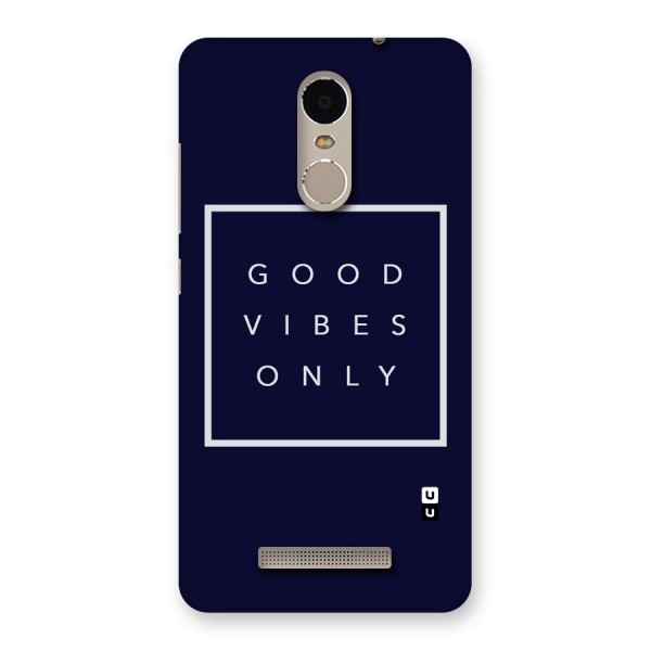 Blue White Vibes Back Case for Xiaomi Redmi Note 3