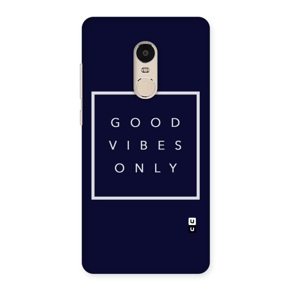 Blue White Vibes Back Case for Xiaomi Redmi Note 4