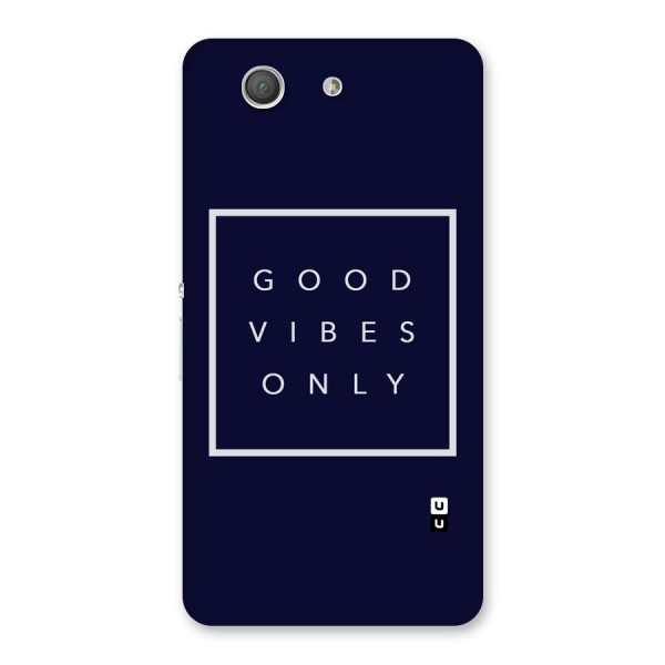 Blue White Vibes Back Case for Xperia Z3 Compact