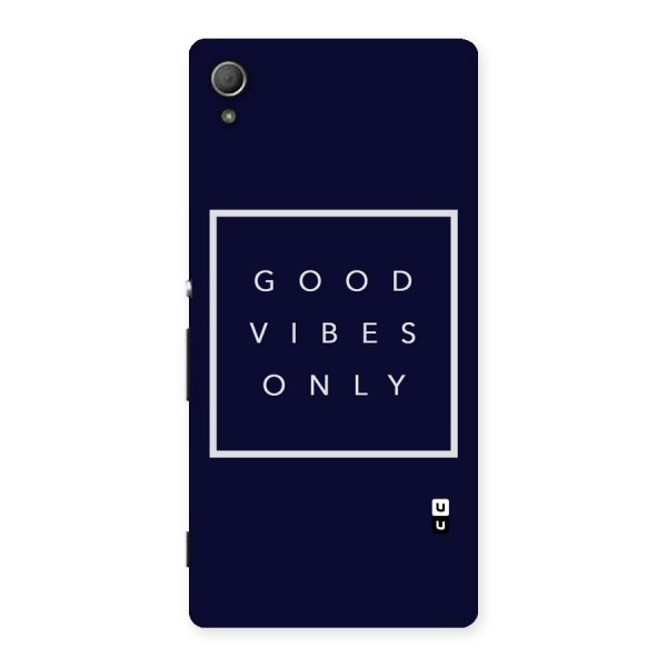 Blue White Vibes Back Case for Xperia Z3 Plus