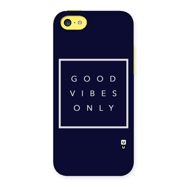 Blue White Vibes Back Case for iPhone 5C