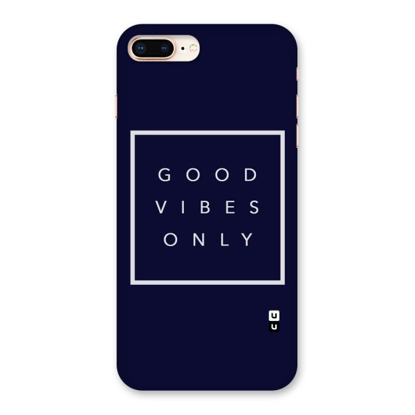 Blue White Vibes Back Case for iPhone 8 Plus