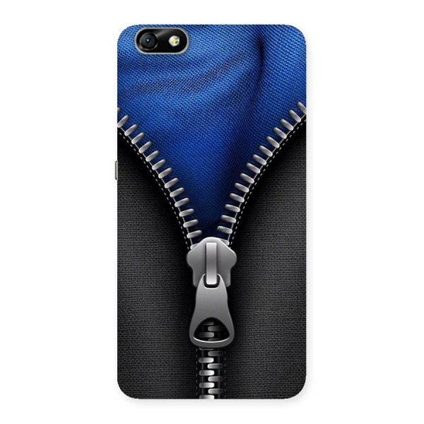 Blue Zipper Back Case for Honor 4X