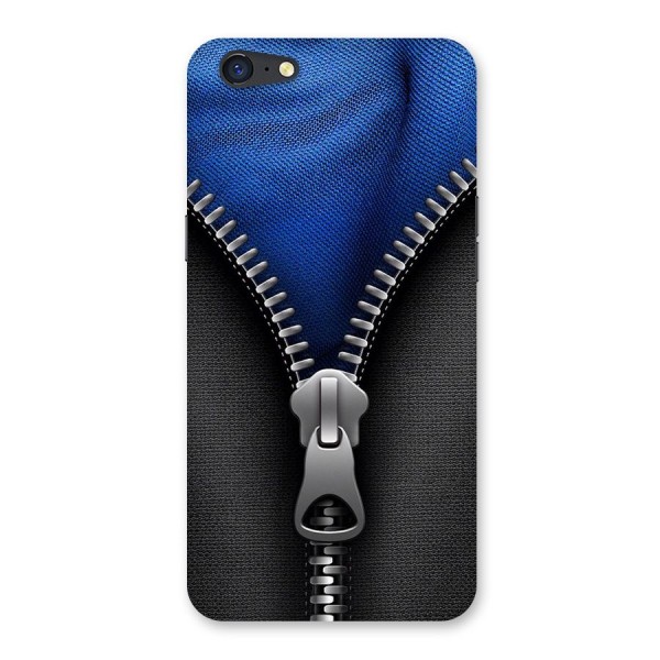 Blue Zipper Back Case for Oppo A71