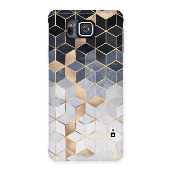 Blues And Golds Back Case for Galaxy Alpha