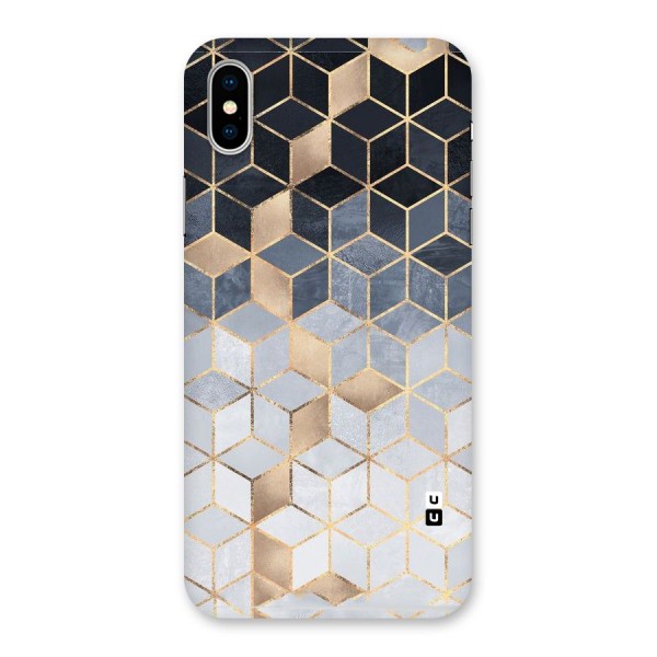 Blues And Golds Back Case for iPhone X
