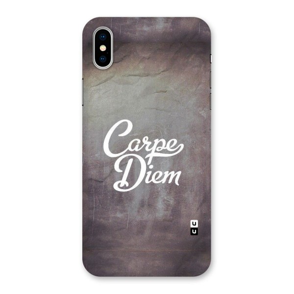Board Diem Back Case for iPhone X