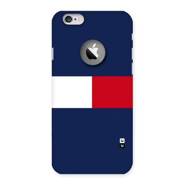 Bold Colours Back Case for iPhone 6 Logo Cut