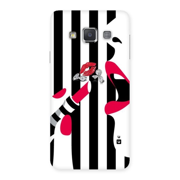 Bold Woman Back Case for Galaxy A3
