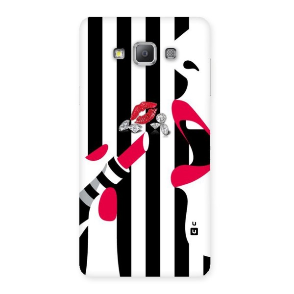 Bold Woman Back Case for Galaxy A7