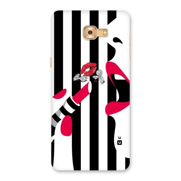 Bold Woman Back Case for Galaxy C9 Pro