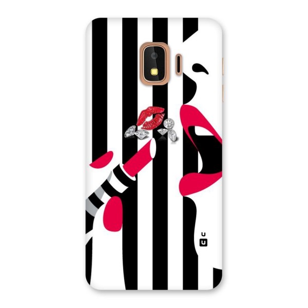 Bold Woman Back Case for Galaxy J2 Core