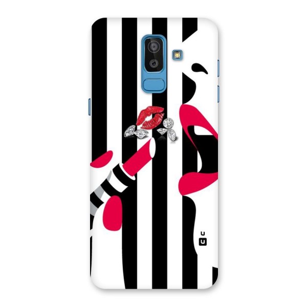 Bold Woman Back Case for Galaxy J8