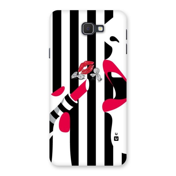 Bold Woman Back Case for Galaxy On7 2016