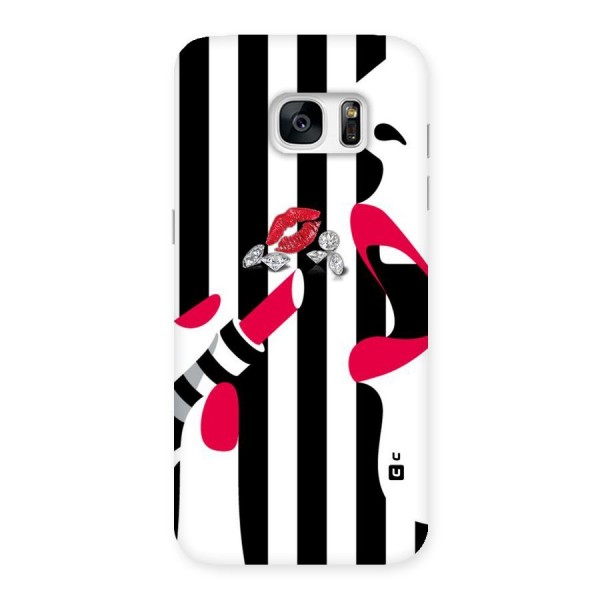 Bold Woman Back Case for Galaxy S7 Edge