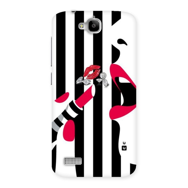 Bold Woman Back Case for Honor Holly