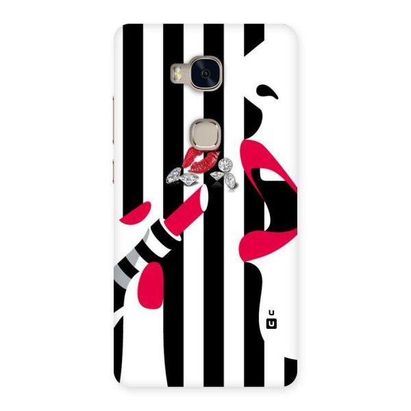 Bold Woman Back Case for Huawei Honor 5X