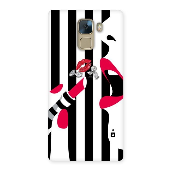 Bold Woman Back Case for Huawei Honor 7