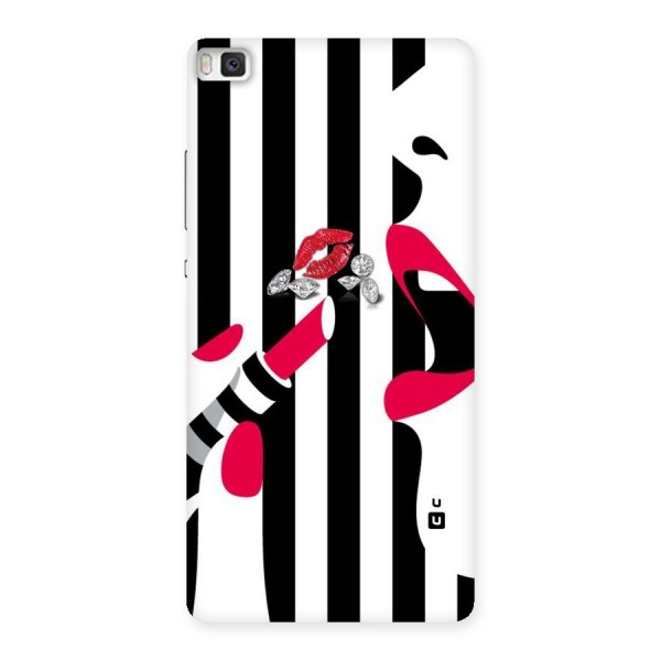 Bold Woman Back Case for Huawei P8