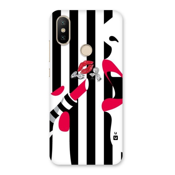 Bold Woman Back Case for Mi A2