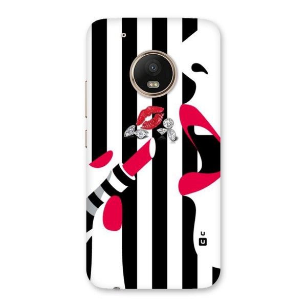 Bold Woman Back Case for Moto G5 Plus