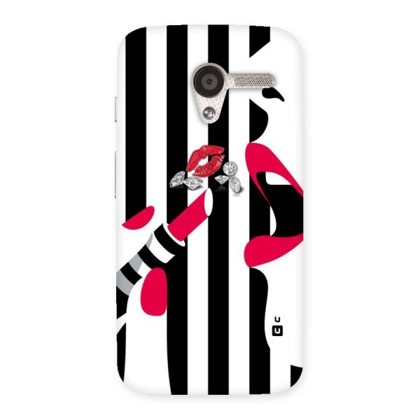 Bold Woman Back Case for Moto X