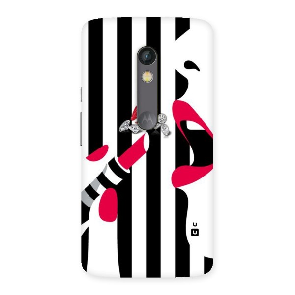 Bold Woman Back Case for Moto X Play