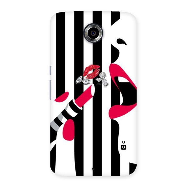 Bold Woman Back Case for Nexsus 6