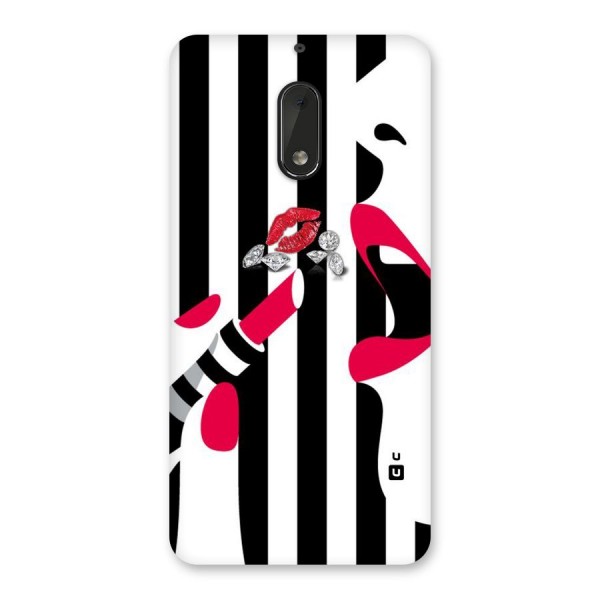 Bold Woman Back Case for Nokia 6