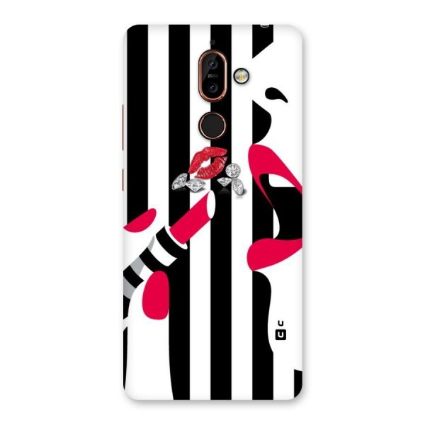 Bold Woman Back Case for Nokia 7 Plus