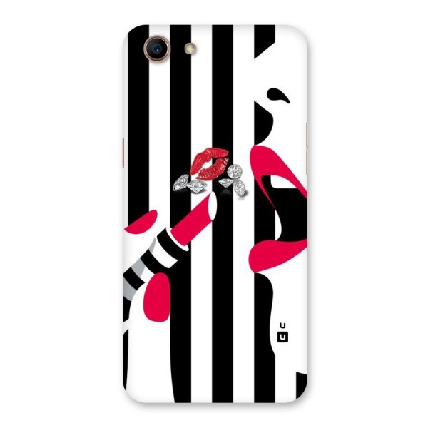 Bold Woman Back Case for Oppo A83 (2018)