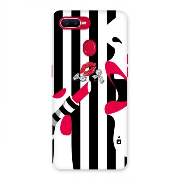 Bold Woman Back Case for Oppo F9 Pro
