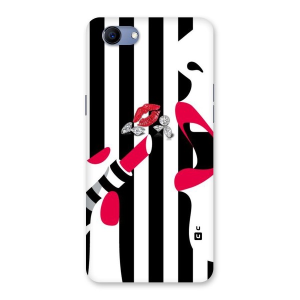 Bold Woman Back Case for Oppo Realme 1