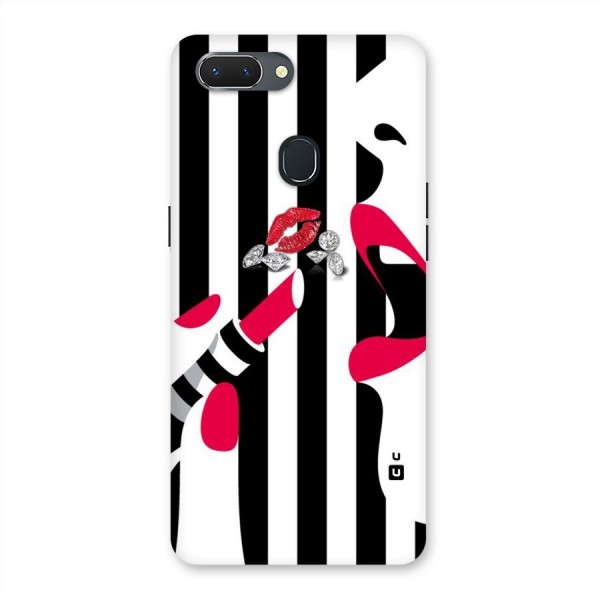 Bold Woman Back Case for Oppo Realme 2