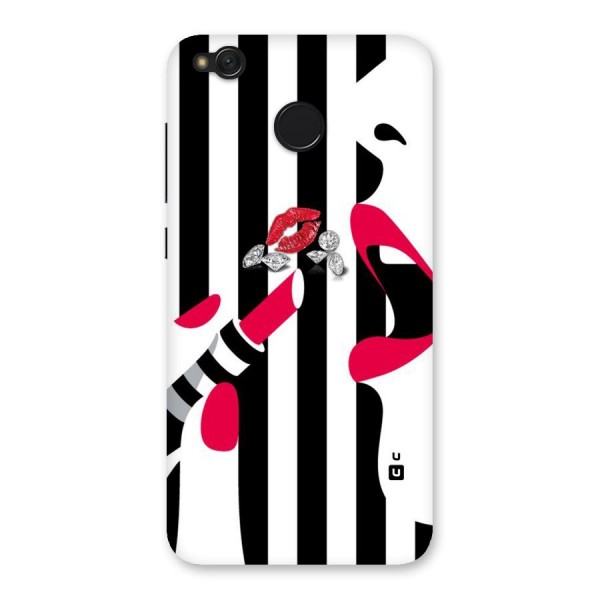Bold Woman Back Case for Redmi 4