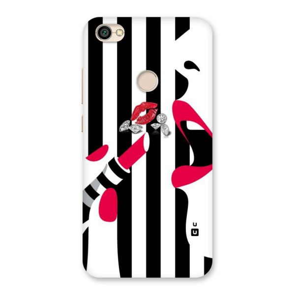 Bold Woman Back Case for Redmi Y1 2017