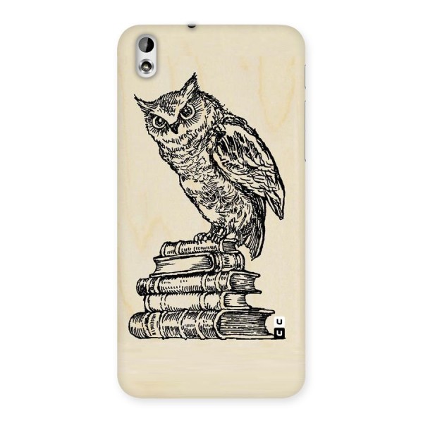 Book Owl Back Case for HTC Desire 816s